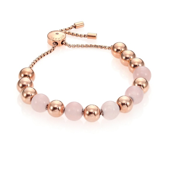Michael Kors Pink Gold Bracelet Top 